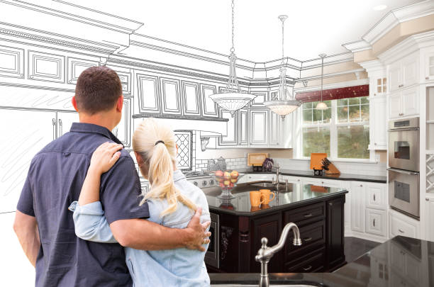 Professional Kitchen Island Installation technician working in Marlton, MD